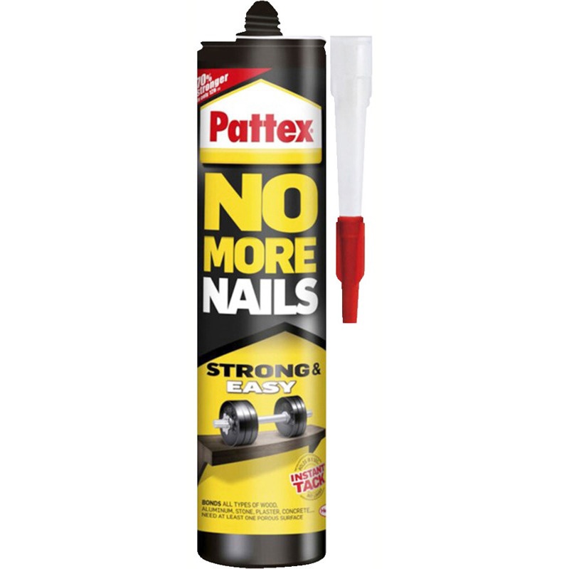 Pattex, Montagelim, No More Nails, hvid, 300 ml