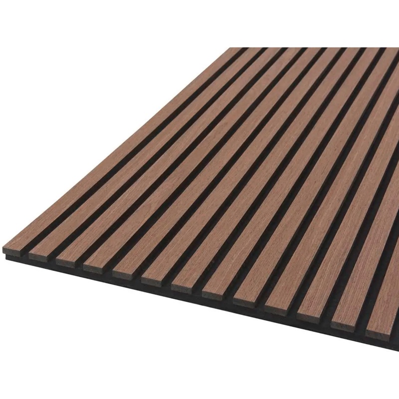 FibroTech, Akustikpanel, Quanti, valnød, 18x520x2440 mm