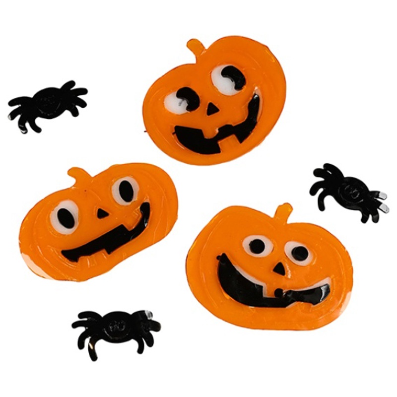Vinduesdekoration, halloween, 6 stk.