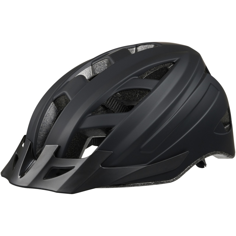 Urban, Cykelhjelm m/LED, sort, 52-59 cm