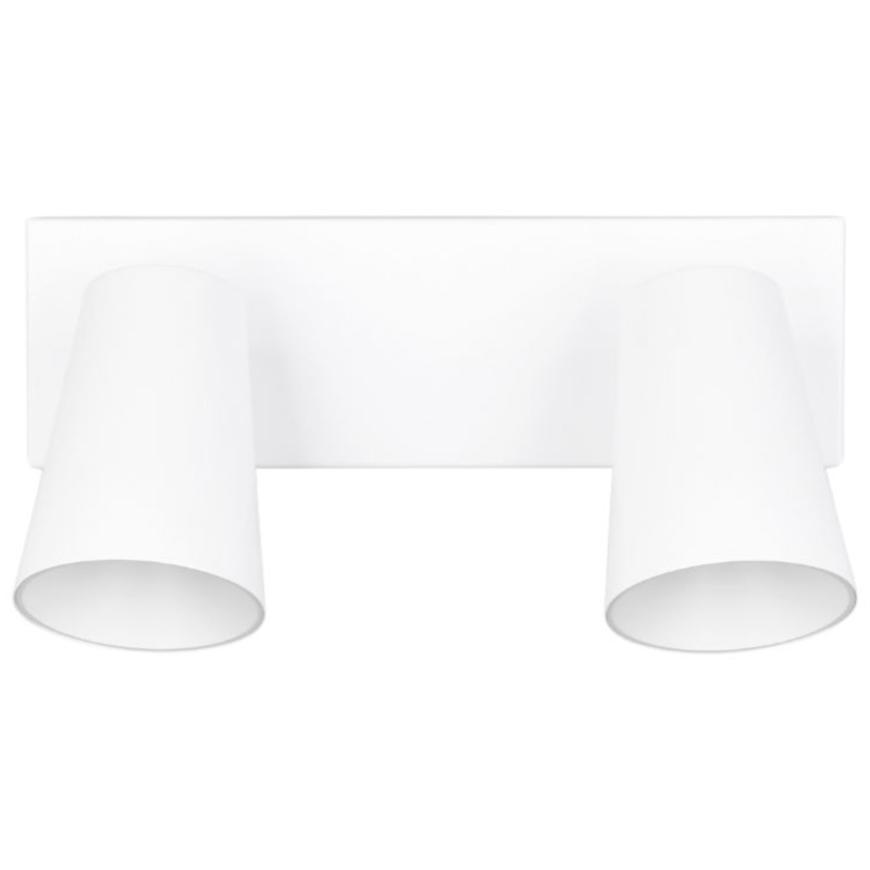 Trio Sharp, Loftslampe, hvid, 28 cm