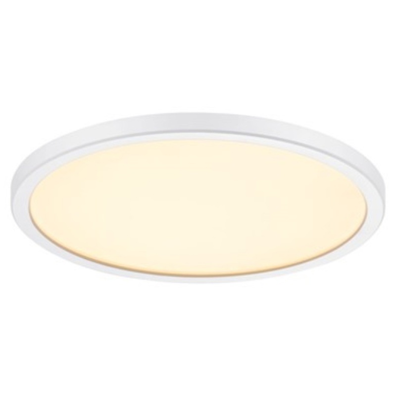 Nordlux Oja, Plafond, hvid, Ø29,4 cm