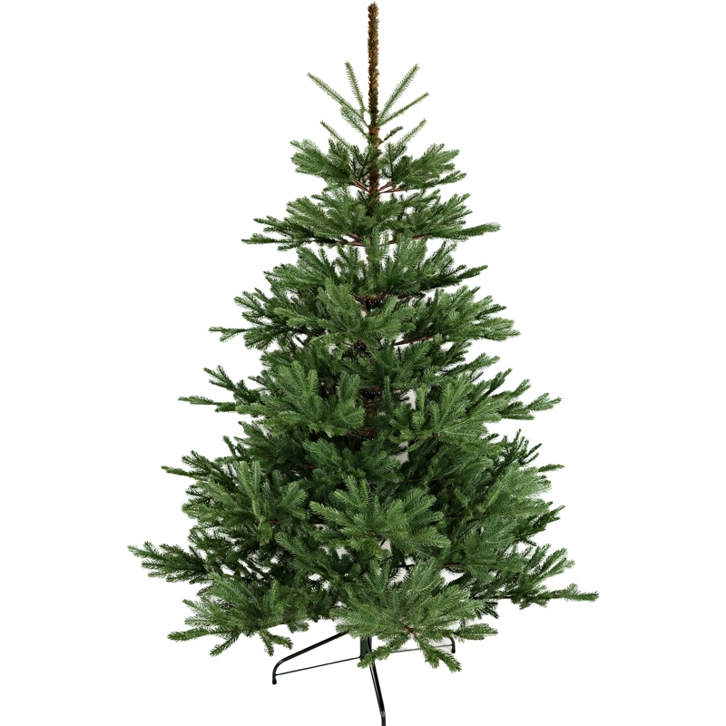 Kunstigt juletræ m/240 LED-lys, 180 cm