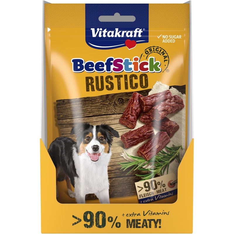 Snacks m/oksekød, Beef Stick Rustico