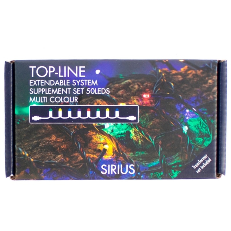 Sirius Top-Line, Lyskæde, supplering, 5 m, 50 LED