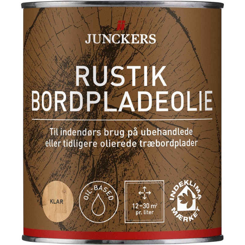 Junckers, Rustik Bordpladeolie, klar, 750 ml