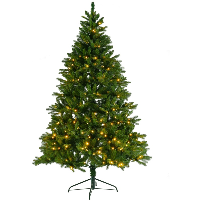 Kunstigt juletræ m/750 LED-lys, 300 cm