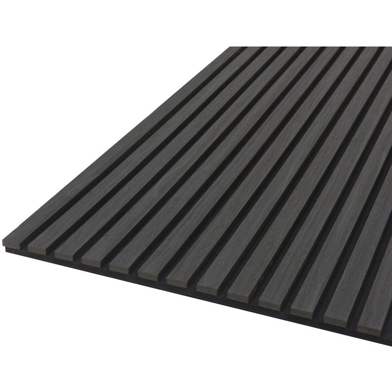 FibroTech, Akustikpanel, Quanti, sort eg, 18x520x2440 mm