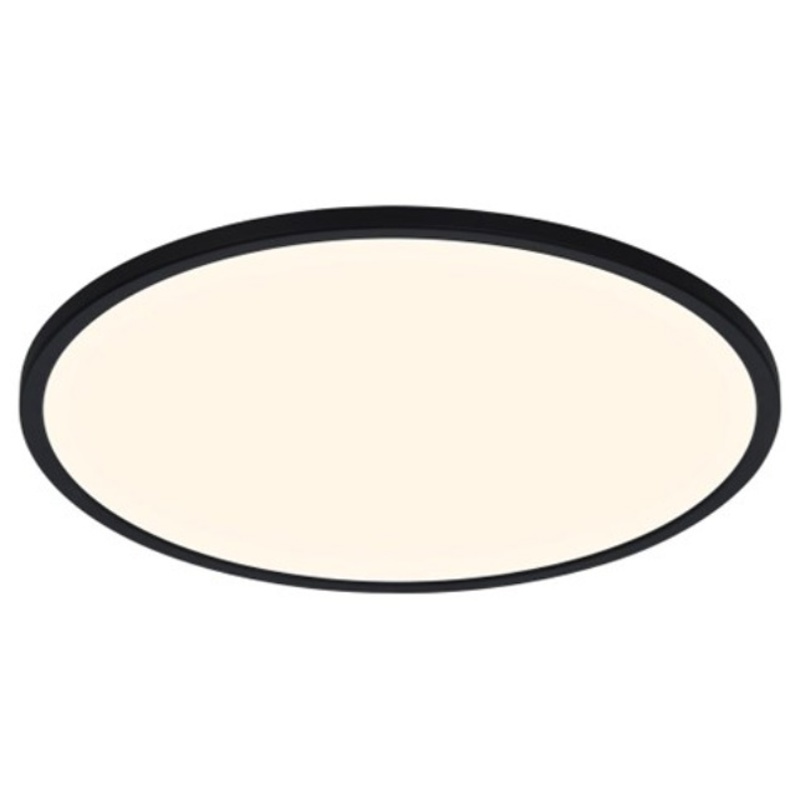 Nordlux Oja, Plafond, sort, Ø45 cm