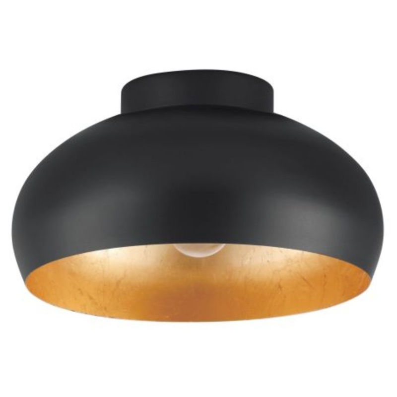 Eglo Mogano 2, Loftslampe, sort, Ø28 cm