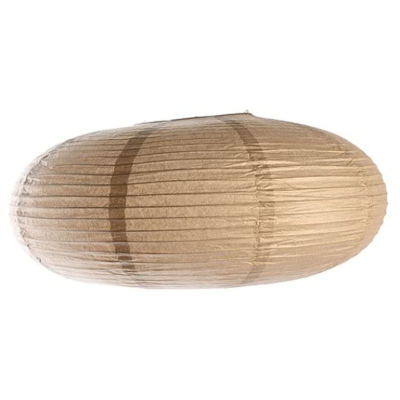Rispapirlampe, Ø50 cm