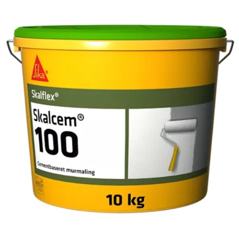 Skalflex® Skalcem® 100, Facademaling, hvid, 10 kg