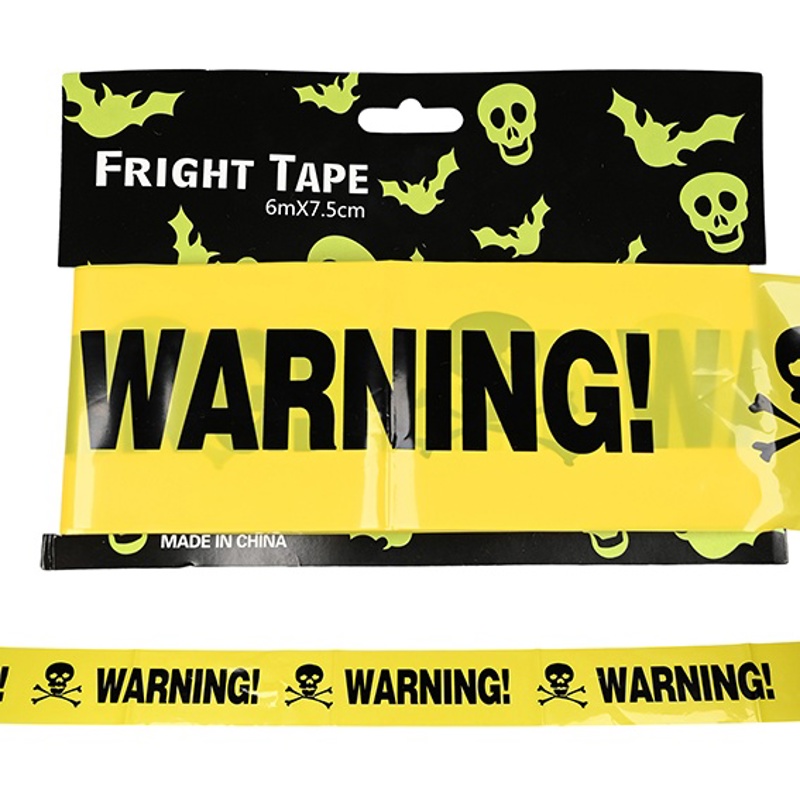 Afspærringsbånd, Warning, 6 m