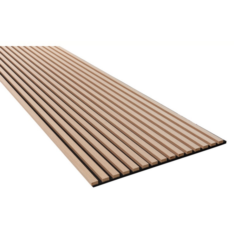 FibroTech, Akustikpanel, Unika, lys eg, 22x600x2440 mm