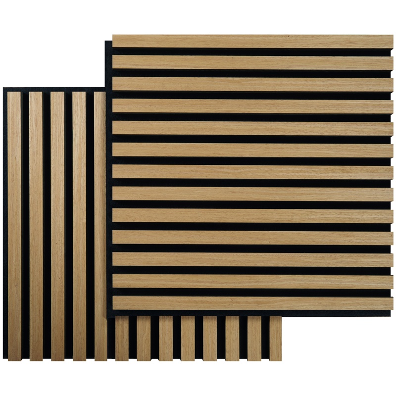 FibroTech, Akustikpanel, Square, lys eg, 22x520x520 mm