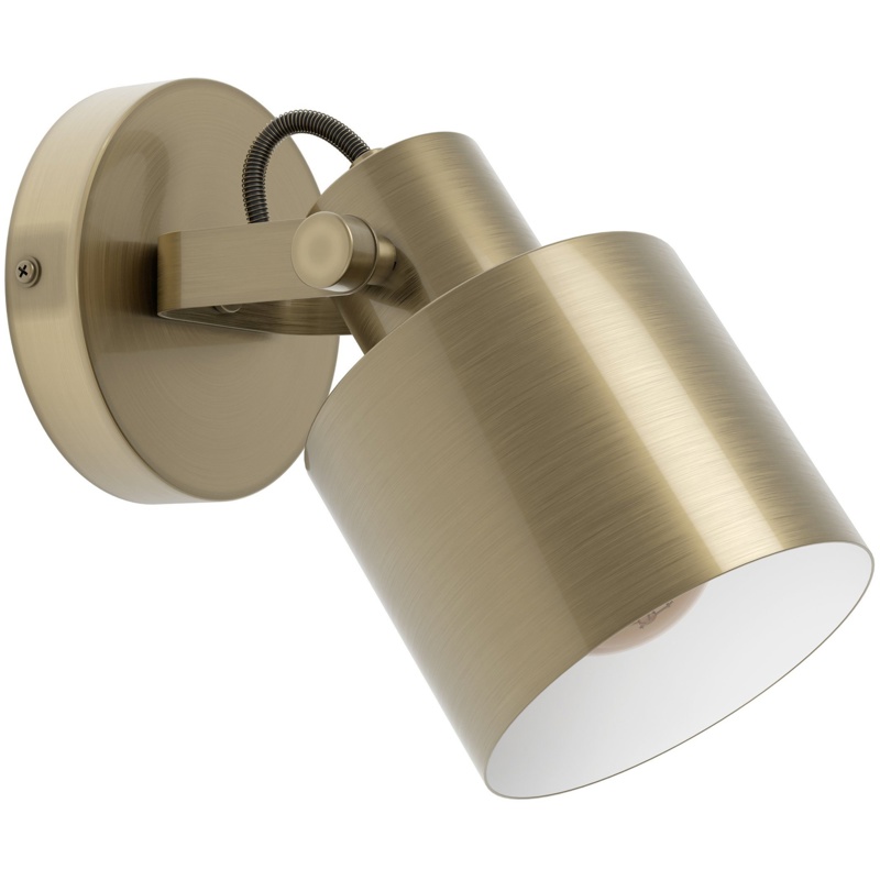 Eglo Southery, Væglampe, guld, 21 cm
