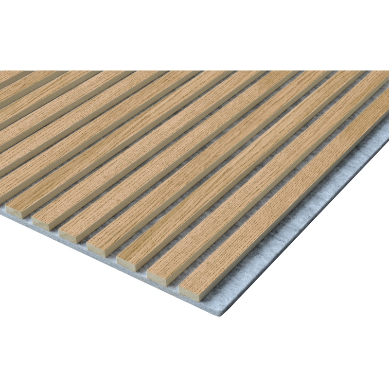 FN Neuhofer, Akustikpanel, FN Acustico, eg haptik/grå filt, 19x572,5x2670 mm