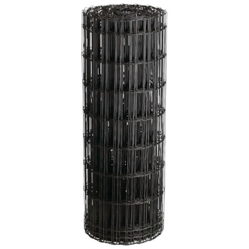 Havehegn, 100 cm x 25 m, sort