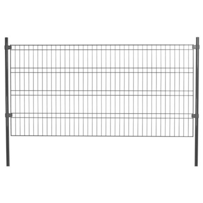 Hortus, Panelhegn, 200x100 cm, grå