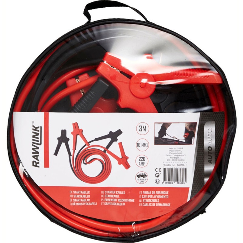 Rawlink, Startkabler, Ø10 mm x 3 m