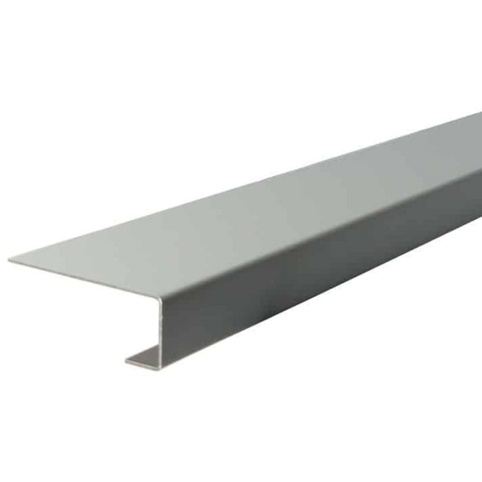 Endekant, enkelt, 16x45 mm, grå