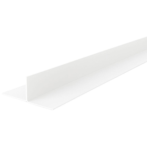 Samleprofil, 25x60 mm, hvid