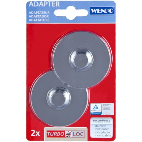 Wenko, Adaptor til brusehylde, 40 kg