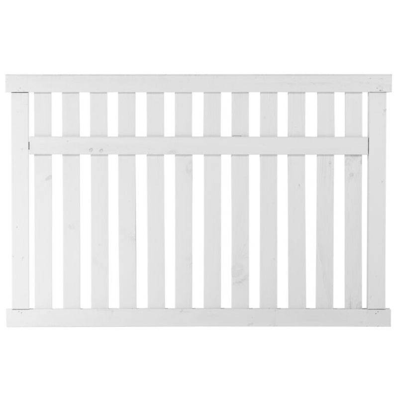 Plus Country, Havehegn, 150x96 cm, hvid