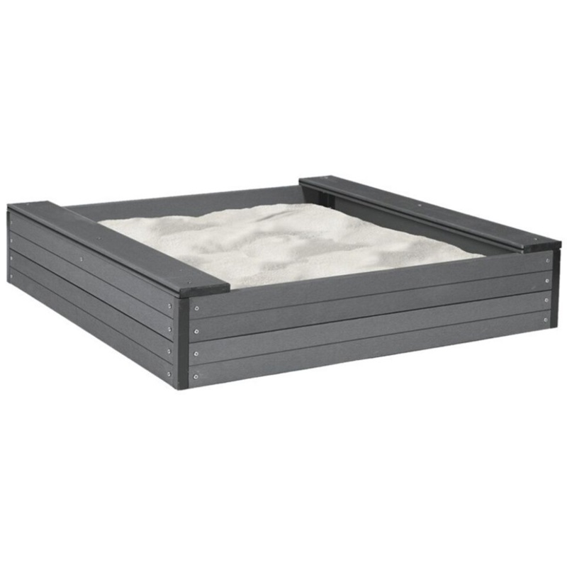 Nordic Play, Sandkasse, 120x120 cm, komposit