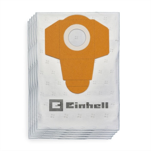 Einhell, Støvsugerposer, 25 L, 5-pak