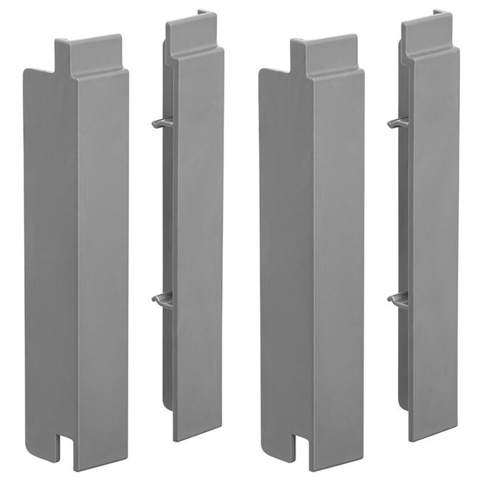 Stanley, Endehætter t/Track Wall System, 4 stk.