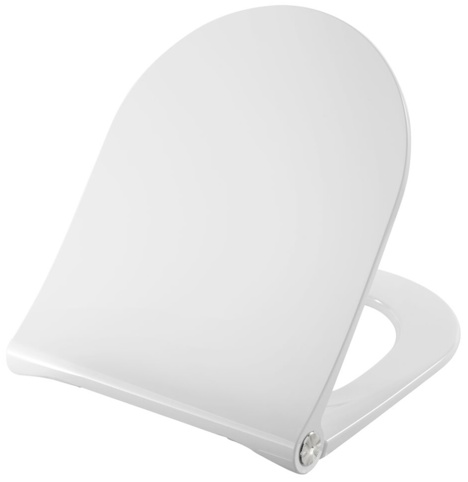 Pressalit, Toiletsæde, D-form S1068, hvid, soft-close