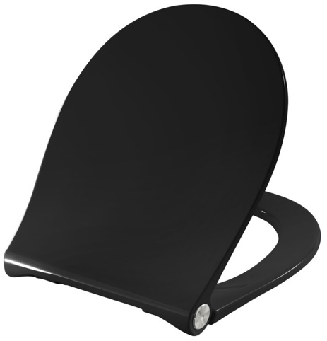 Pressalit, Toiletsæde, Universal S1064, sort, soft-close