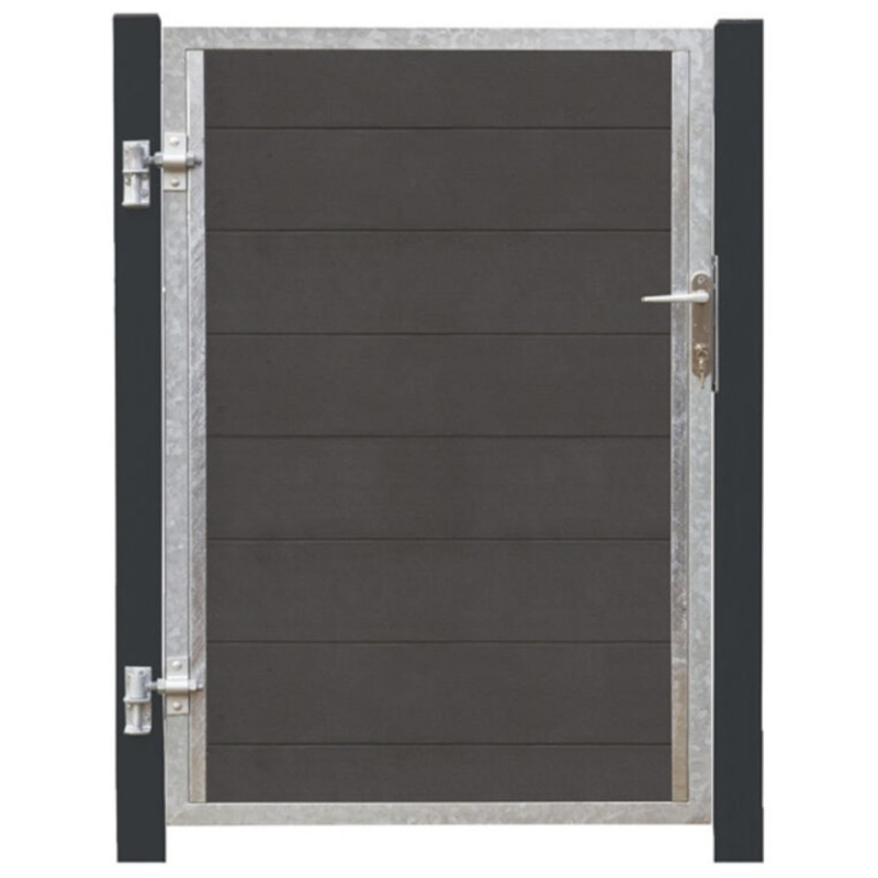 Plus Futura, Enkeltlåge, venstrehængt, skifergrå