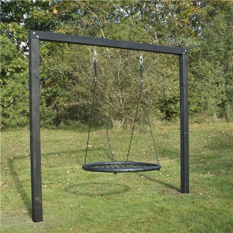 Nordic Play Asta, Gyngestativ m/rundgynge, sort