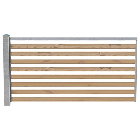 Wimex Trend Classic, Lamelhegn, 1893x900 mm, gyldenbrun