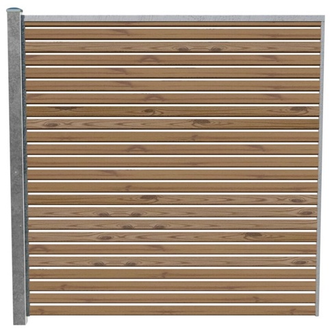 Wimex Trend Classic, Lamelhegn, 1893x1800 mm, gyldenbrun