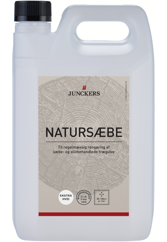 Junckers, Natursæbe, ekstra hvid, 2,5 L