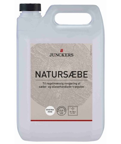 Junckers, Natursæbe, ekstra hvid, 5 L