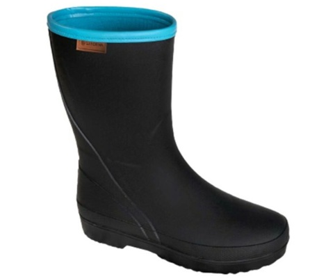 Gardena Casuals, Gummistøvle m. mid-cut, sort