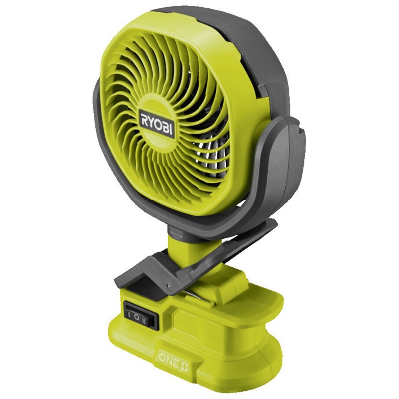 Ryobi, Ventilator m/klemme, ekskl. batteri, RCF18-0, 18 V