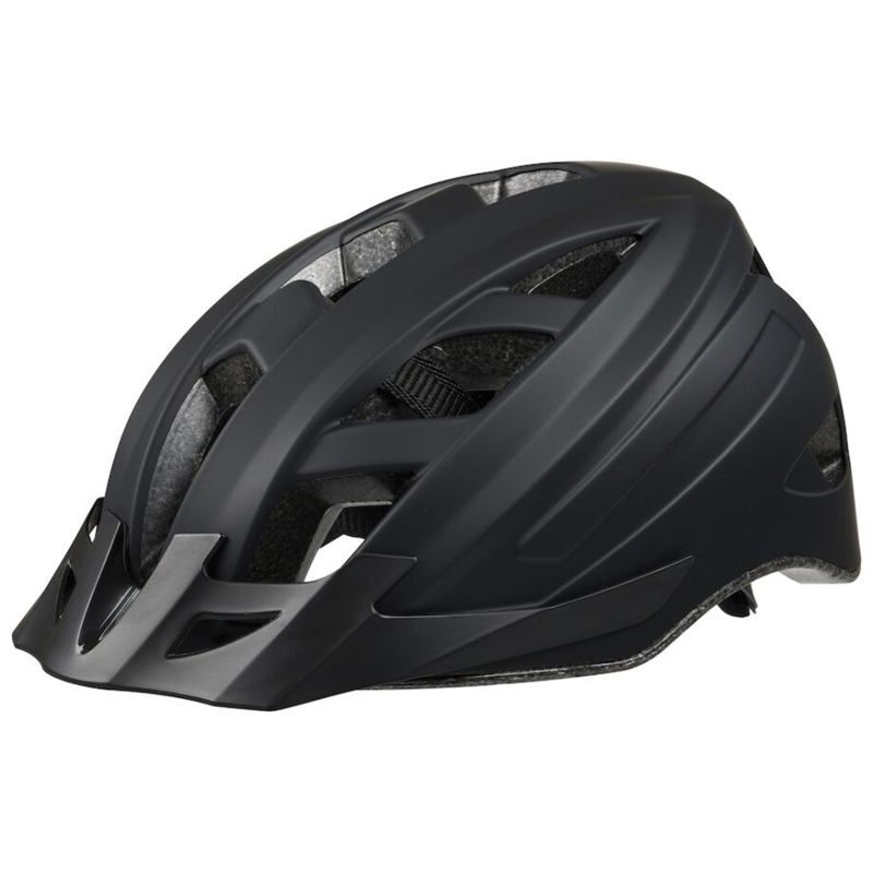 Urban, Cykelhjelm m/LED, sort, 52-59 cm