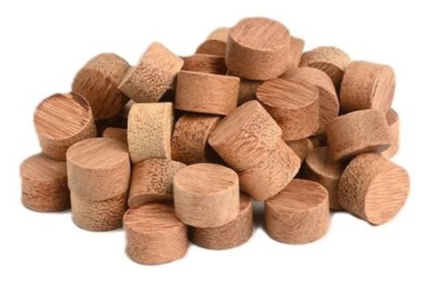 Keflico Mandioqueira, Propper, 600 stk., Ø15 mm, lysbrun