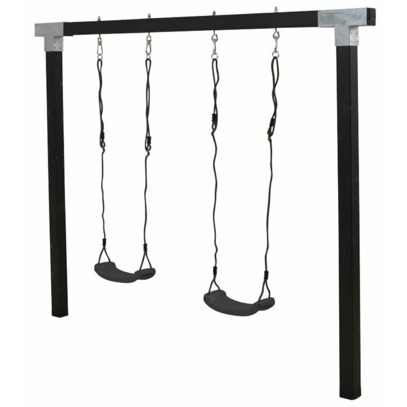 Plus Cubic, Gyngestativ m/sorte gynger, sort