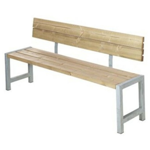Plus ThermoWood, Bænk, 176x38 cm, gyldenbrun
