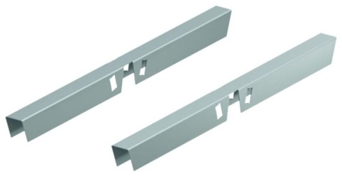 Plastmo, U-profil, 2 stk.