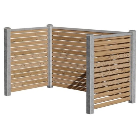 Wimex Trend Classic, Skraldespandsskjuler, gyldenbrun