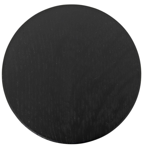 Træknop, sort, 1 stk.