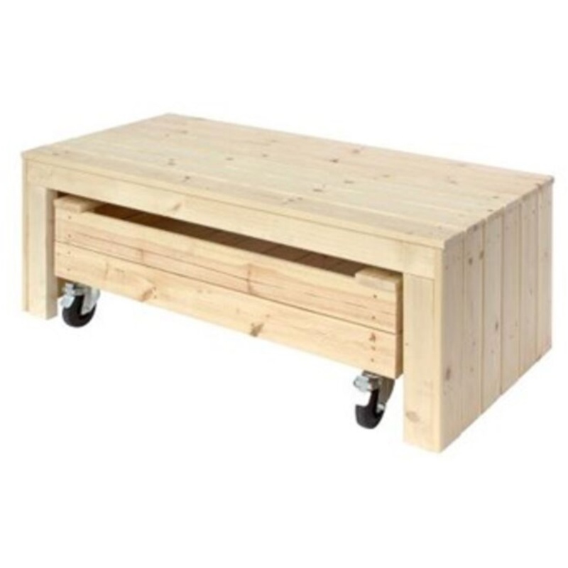 Plus Fun, Bænk, 120x60 cm, natur