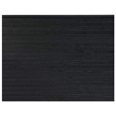 Plus Plank, Profilhegn, 174x129 cm, sort